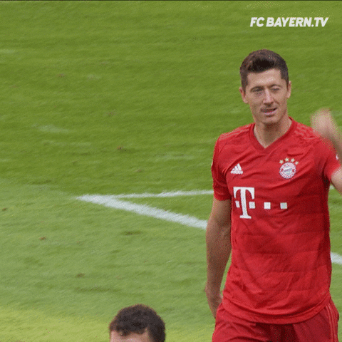 Champions League Yes GIF by FC Bayern Munich