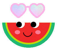 Fresh Fruit Sunglasses Sticker by Watermelon Board