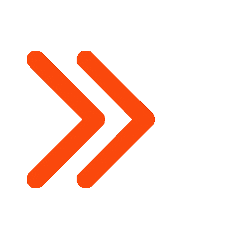 Arrow Orange Sticker by Skinport