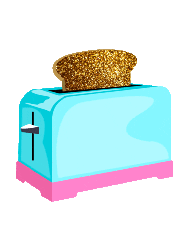 stephlo_design good morning morning breakfast toast Sticker