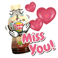 Miss You Coffee Sticker by Good Day Indonesia