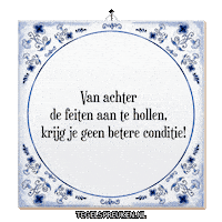 Focus Stress Sticker by Tegelspreuken.nl