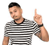 Pointing Sticker by Eric Capehart