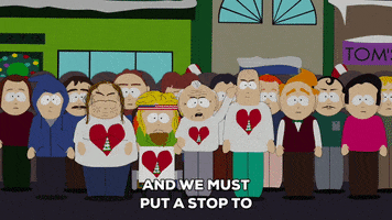 christmas love GIF by South Park 