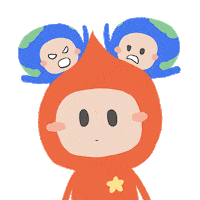 earthcrashmars couple earth mars acceptance Sticker