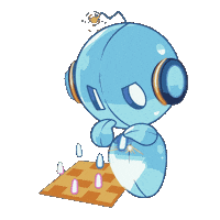 Thinking Streamer Sticker by Mr.io Games