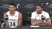 cincinnati bearcats laugh GIF by University of Cincinnati Athletics