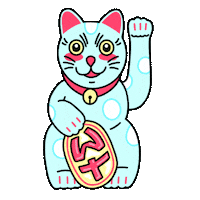 Happy Cat Sticker by walkietalkie
