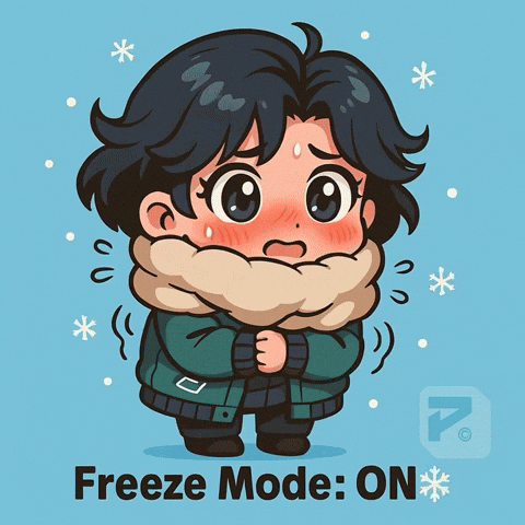 Winter Freezing GIF by Persona