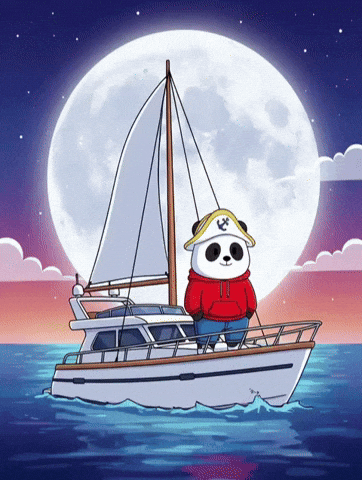 Water Boat GIF by Pandu Pandas