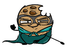 Be A Hero Sticker by Pummel & Friends