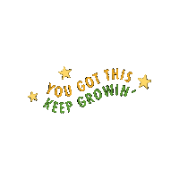 lunadelsur stars positive grow you got this Sticker