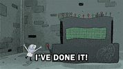 rachel and her grandfather yes GIF by Cartoon Hangover