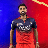 Happy Bhuvneshwar Kumar GIF by Royal Challengers Bengaluru