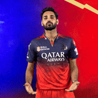 Happy Bhuvneshwar Kumar GIF by Royal Challengers Bengaluru
