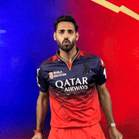 Happy Bhuvneshwar Kumar GIF by Royal Challengers Bengaluru