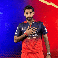 Happy Bhuvneshwar Kumar GIF by Royal Challengers Bengaluru