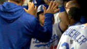 Los Angeles Dodgers Smile GIF by MLB