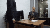 office job GIF by Die PARTEI