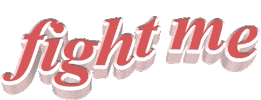 fight text Sticker