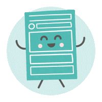 Happy Illustration Sticker by Checklist Legal