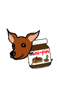 Miniature Pinscher Dog Sticker