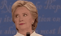 Hillary Clinton Reaction GIF by Election 2016