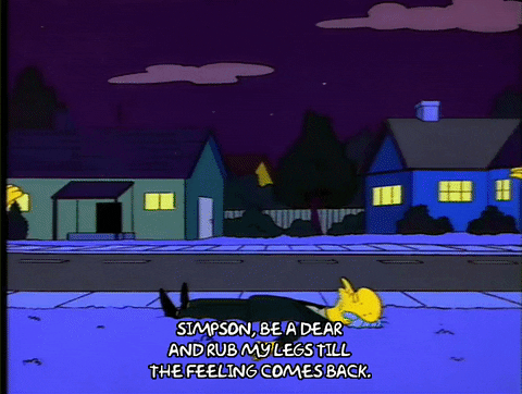 Shouting Season 4 GIF by The Simpsons