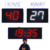 27 Away Sticker