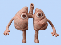 TheRealCost ew cringe cigarette lung GIF