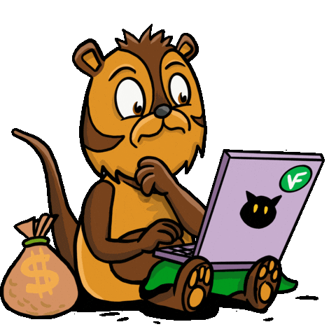 Work Wondering Sticker by VeeFriends