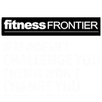 Sticker by Fitness Frontier