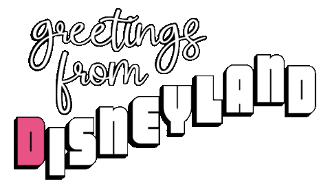 Disney California Sticker