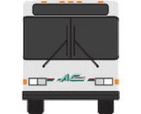 rideact bus oakland public transit ac transit Sticker