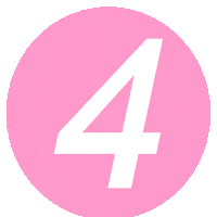 antonellaradidg numero cuatro diseñadoragrafica antonellaradidg Sticker