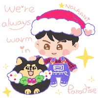 Animation Christmas Sticker