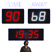 68 Away Sticker