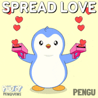 I Love You Kiss GIF by Pudgy Penguins