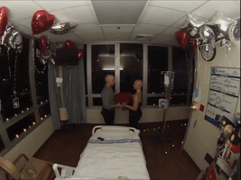 Man Proposes to High School Sweetheart After Her Last Chemo Session