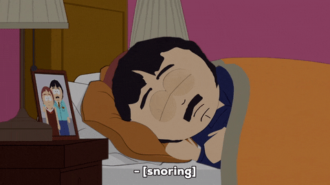 randy marsh sleeping GIF by South Park 