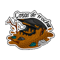 juddydeborondo juddydeborondo cosastrocha trochar trochando Sticker