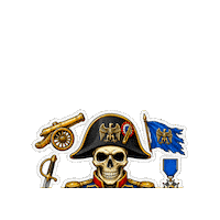 Skull Calavera Sticker