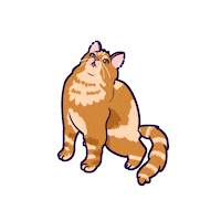 Cat Sticker by TheBetterCat