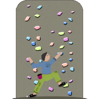 Sport Boulder Sticker by KITEYLOOPY