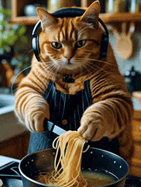 Big Eyes Cat GIF by Caavakushi