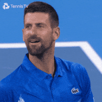 Happy Novak Djokovic GIF by Tennis TV