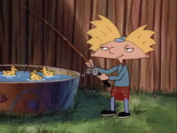 hey arnold nick splat GIF