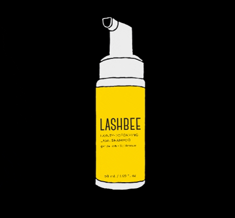 LashBeePro giphygifmaker beauty skincare clean GIF