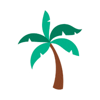Palm Tree Sticker by Waterstone Mortgage