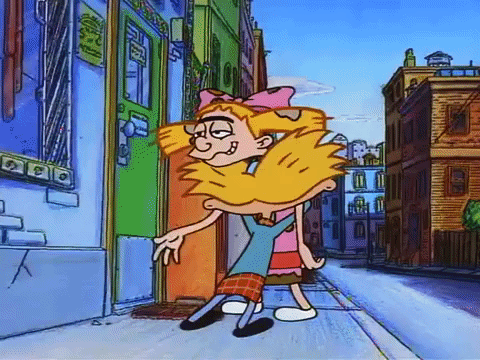 hey arnold nickelodeon GIF